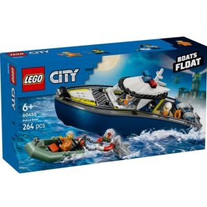 LEGO City – Achtervolging met politieboot – 60456