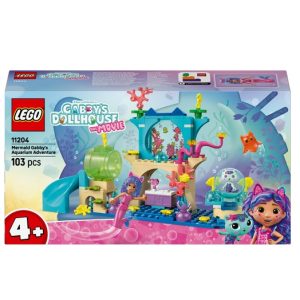 LEGO Gabby’s Dollhouse – Zeemeermin Gabby’s Aquariumavontuur