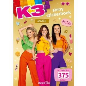 K3 Shiny Stickerboek