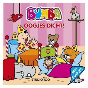 Bumba boekje met flapjes “Oogjes dicht!”