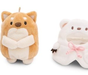 Set soft toy dog Hiro 8 cm