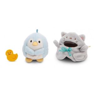 Set soft toy penguin Waddle 8 cm