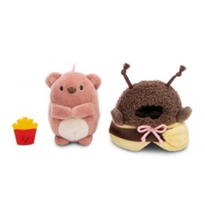 Set soft toy bear Nomo 8 cm