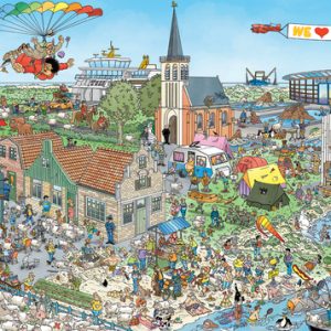 Jan van Haasteren – Rondje Texel (1000 stukjes)