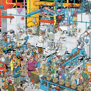 Jan van Haasteren – Snoepfabriek (500st)