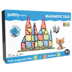 Jollity works – Magnetische tegels 43st (stem)