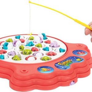 Games Electronisch Visspel met Geluid met 2x hengel