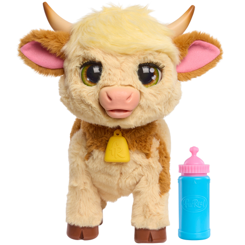 FurReal Maggie de Koe - Interactieve pluchen Knuffel - Afbeelding 2