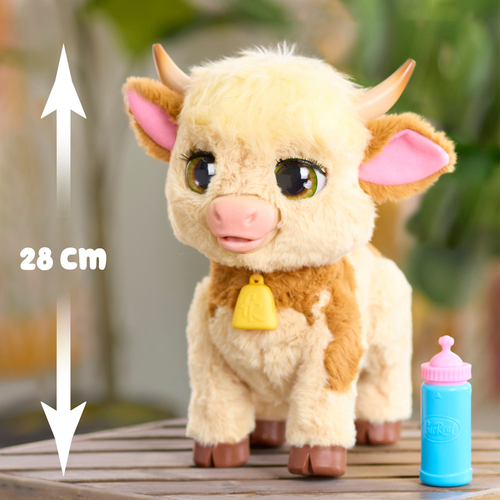 FurReal Maggie de Koe - Interactieve pluchen Knuffel - Afbeelding 3