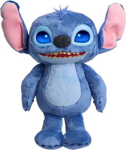 Disney Stitch - Many Moods Stitch - Interactieve Pluchen Knuffel