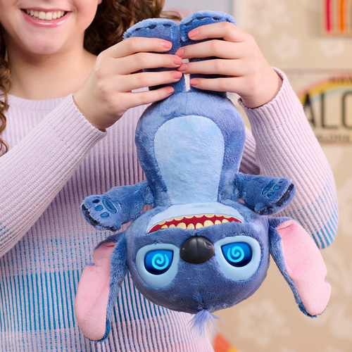 Disney Stitch - Many Moods Stitch - Interactieve Pluchen Knuffel - Afbeelding 3