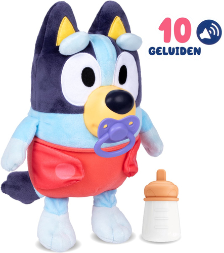 Bluey Intractieve Plush Cuddle & Care Baby Bluey - Afbeelding 3