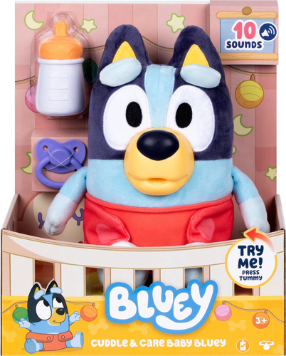 Bluey Intractieve Plush Cuddle & Care Baby Bluey - Afbeelding 4