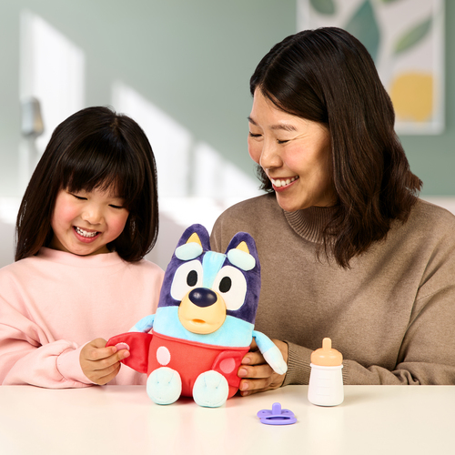 Bluey Intractieve Plush Cuddle & Care Baby Bluey - Afbeelding 10