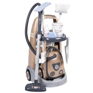 Smoby  Rowenta Schoonmaaktrolley Met Stofzuiger