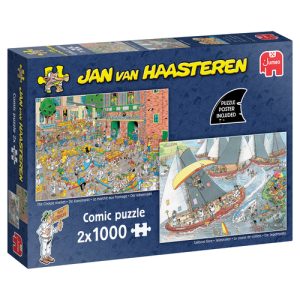 Jan van Haasteren – Hollandse Tradities – 2×1000 stukjes