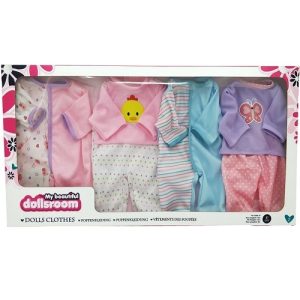 POPPENKLEDINGSET 4ST 41CM