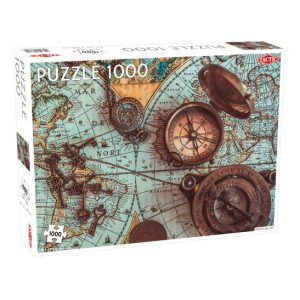 Tactic Puzzel Vintage Sea Map 1000st