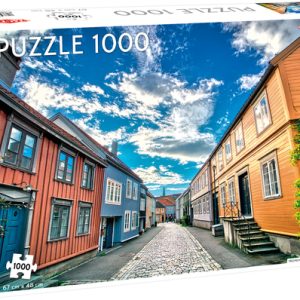 Tactic Puzzel Trondheim Old Town 1000st