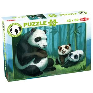Tactic Panda Stars Puzzel 56st 3×2