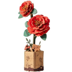 Robotime Rolife Red Camelia