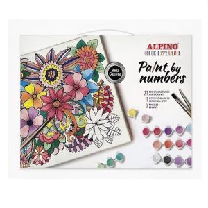 Alpino Paint By Numbers Color Experience : Flowers