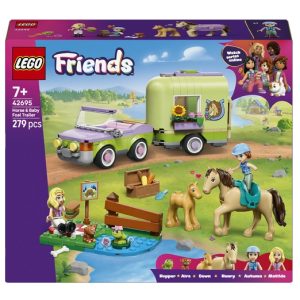 Lego Friends – Trailer met paard en veulen