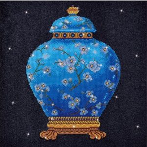 Diamonds Dotz – Blue Vase