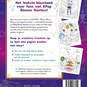 het leukste kleurboek Kpop demon hunters