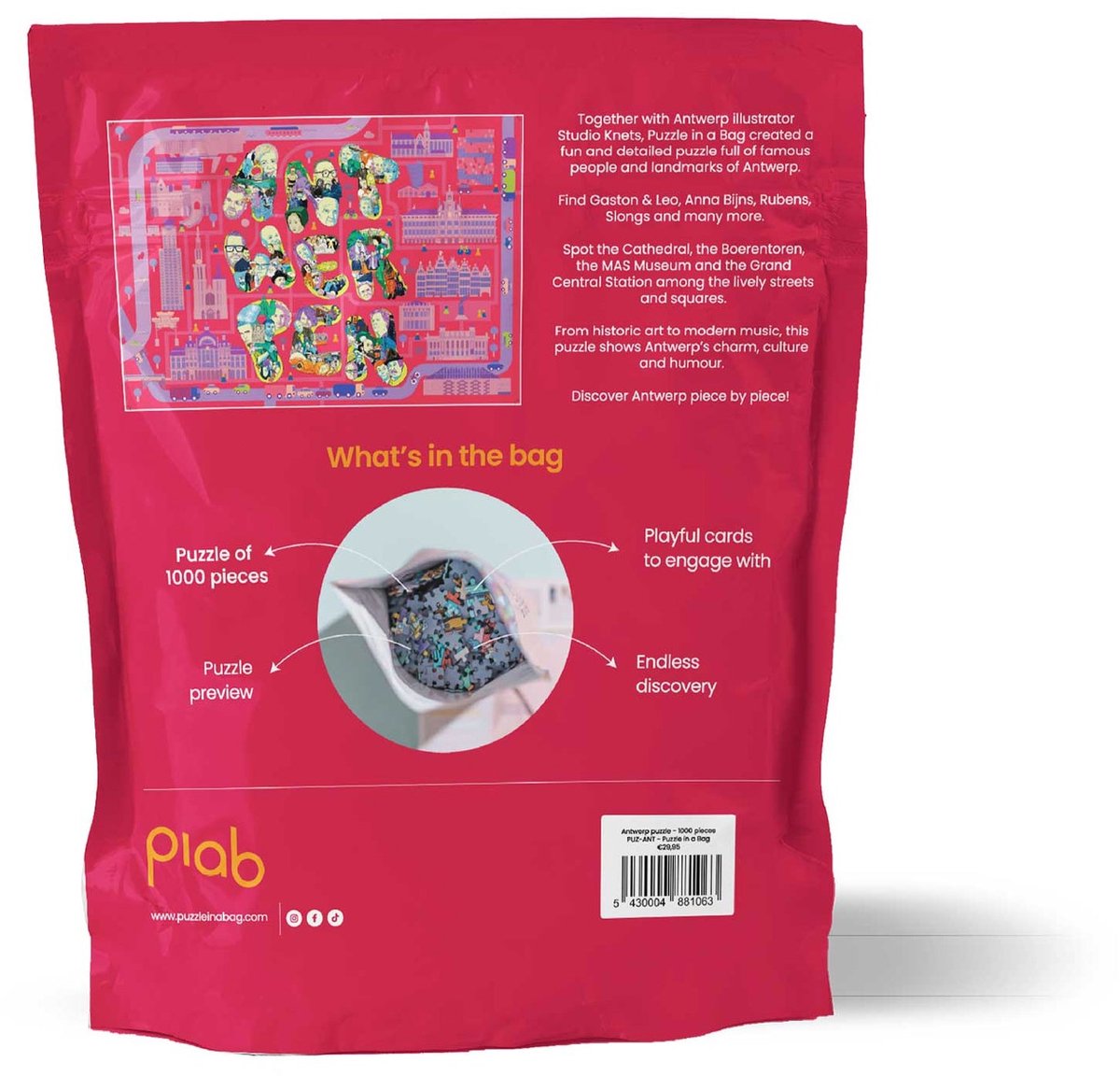 Puzzle in a bag : Antwerpen - Afbeelding 3