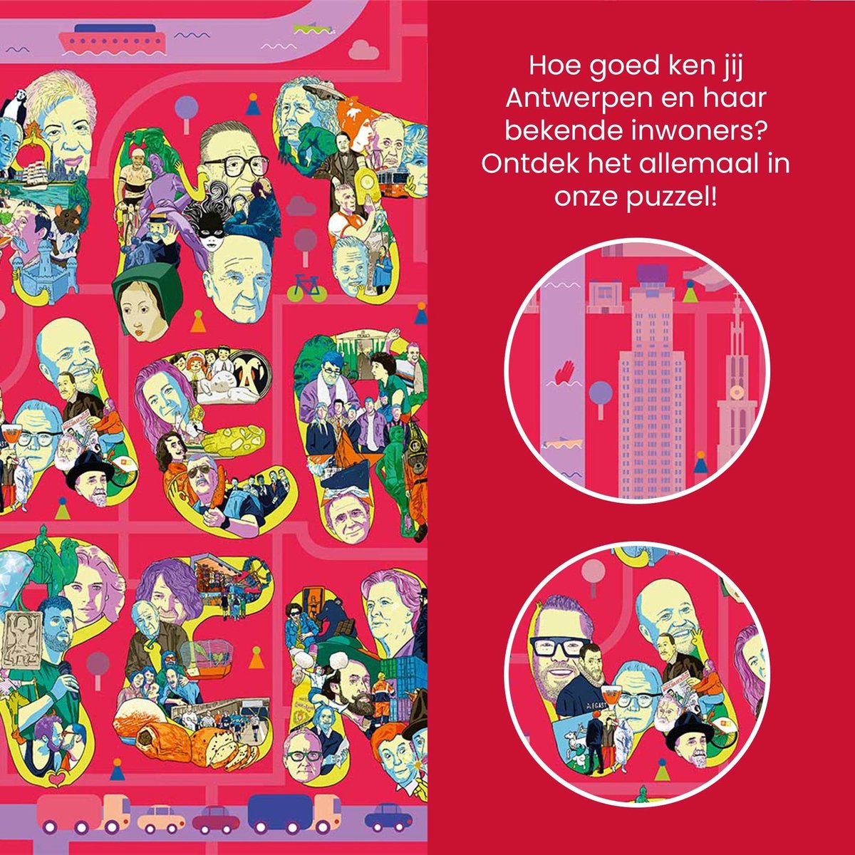 Puzzle in a bag : Antwerpen - Afbeelding 4