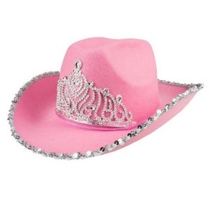 Cowboyhoed Glimmer roze