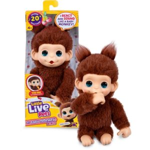 LLP My Baby Mini Monkey Brown Cherri