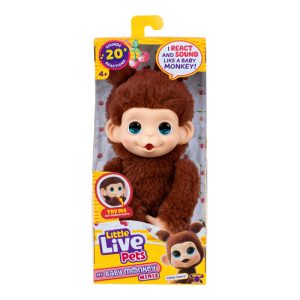 LLP My Baby Mini Monkey Brown Cherri