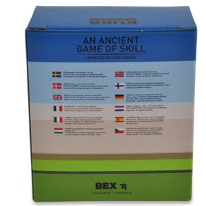 Kubb Mini met rode koning