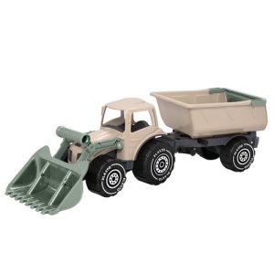PLASTO Soft Neutrals Tractor with trailer and fron