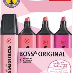 Stabilo Textmarker 3 Shades of Pink