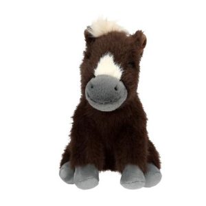 Miss Melody knuffel paard bruin 20 cm