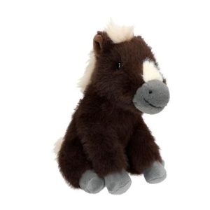 Miss Melody knuffel paard bruin 20 cm