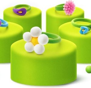 Hey Clay Flower Rings