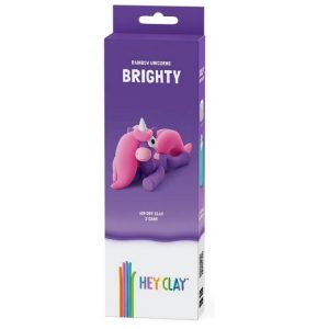 Hey Clay Rainbow Unicorn Brighty