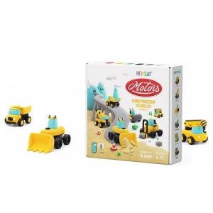 Hey Clay Construction Vehicles