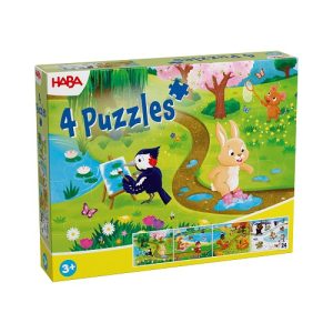 Haba- 4 in 1 puzzel – Jaargetijden