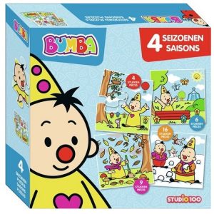 Bumba puzzel 4in1 – seizoenen (groot formaat)