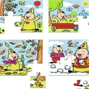 Bumba puzzel 4in1 – seizoenen (groot formaat)