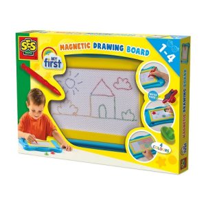 SES My first – Magnetisch tekenbord 4 kleuren