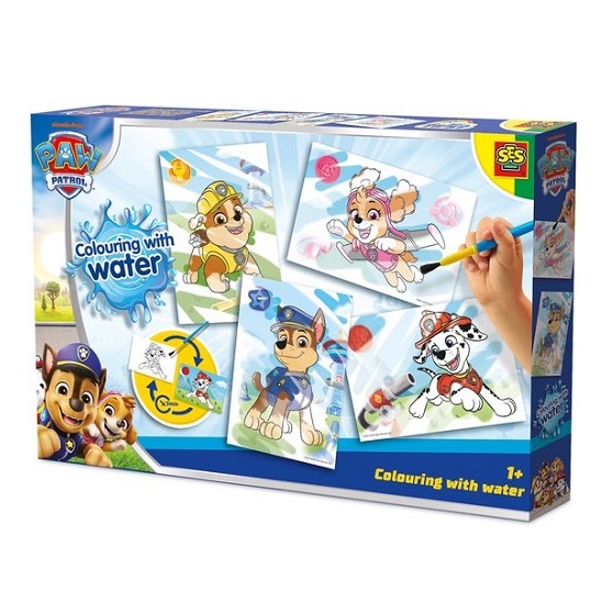 SES Paw Patrol - Kleuren met water