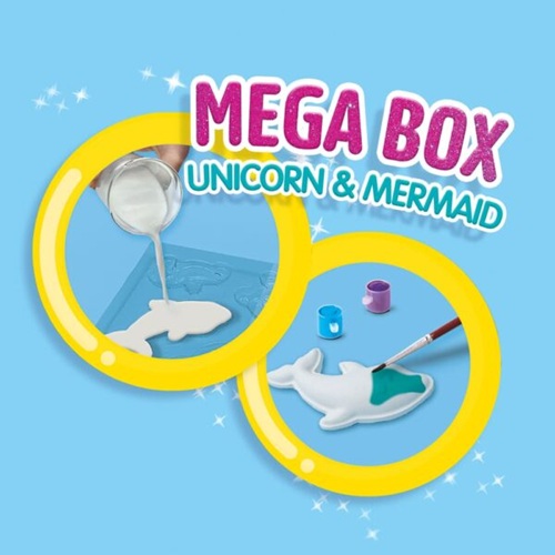 SES Gieten en schilderen - Mega box unicorn en zeemeermin - Afbeelding 3
