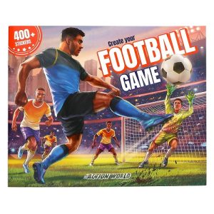 Create your football game – stickerboek
