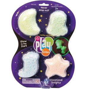 Learning Resources – Playfoam Glow In The Dark ( 4pack)